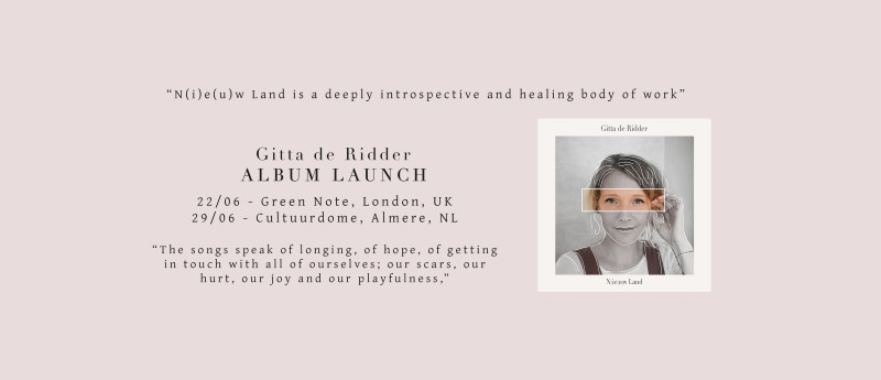 Gitta de Ridder - Album Launch - Live muziek