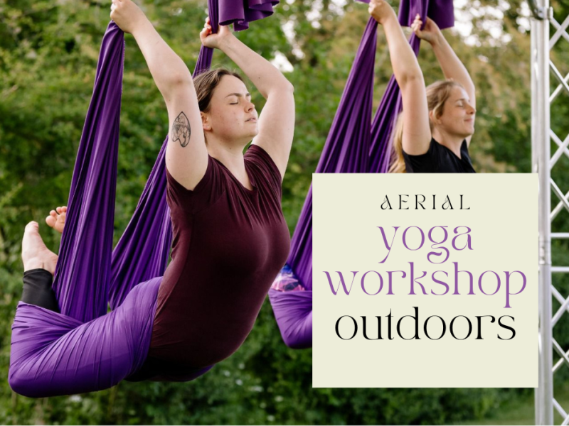 Aerial Yoga Basic Workshop Outdoors