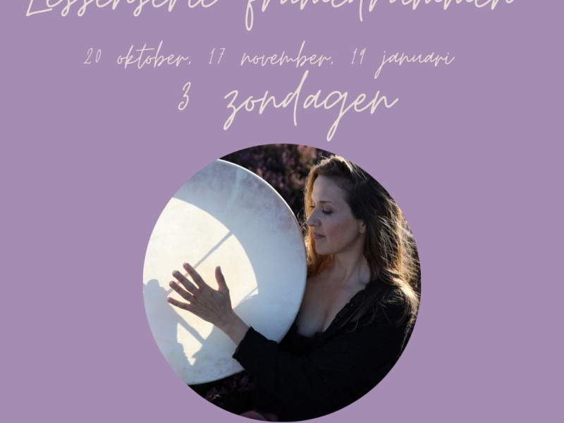 Lessenserie Framedrummen 3X zondag  (20 okt, 17 nov, 19 jan '25)