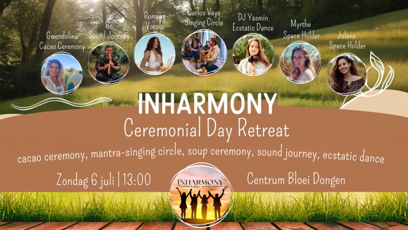 INHARMONY Cacao, Mantra Singing Circle, Ecstatic Dance