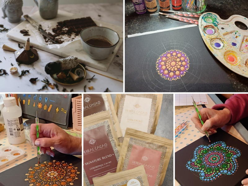 Cacao Ceremonie & Dot Painting