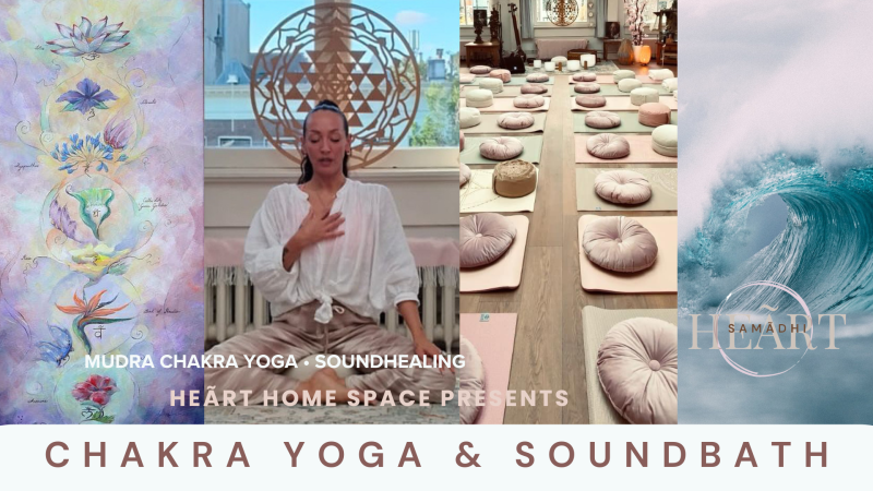 Chakra Yoga & Soundbath at the Heãrt Home Space Amsterdam