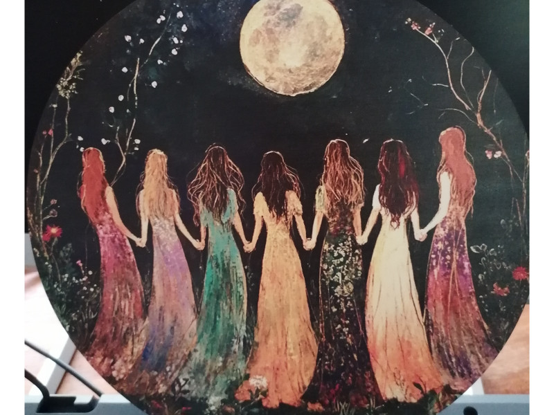 Nieuwe Maan Vrouwen cirkel - Rode Tent thema Wereld Vol Liefde