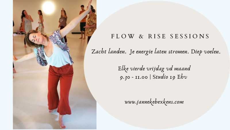 Flow & Rise Fridaymorning - Intuitive Dance, Vrije Dans, Dansen in verbinding