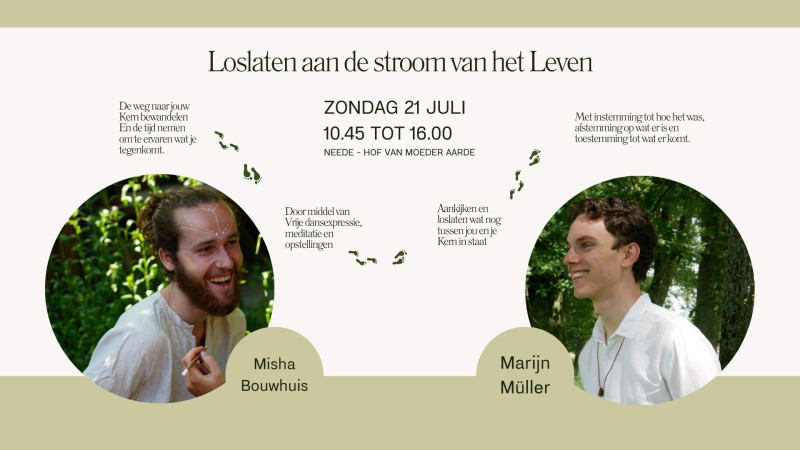 Workshop Loslaten aan de stroom van het leven - Free Dance, Systemic Work, Meditation