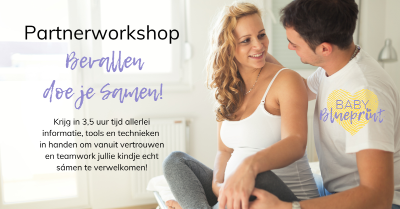 Partnerworkshop Bevallen doe je Samen! - Verbinding, Ontspanning, Vrouwen workshops