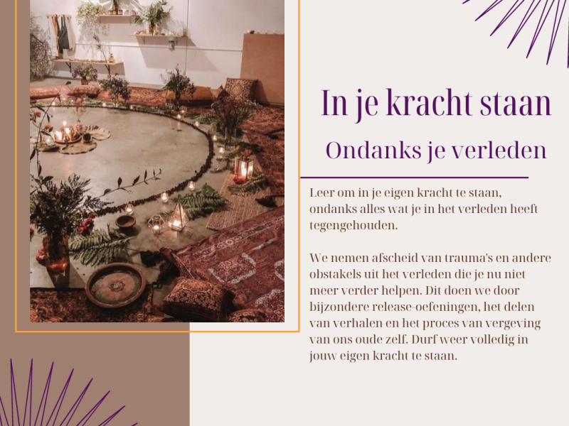 Vrouwencirkel: In je eigen kracht staan, ondanks je verleden