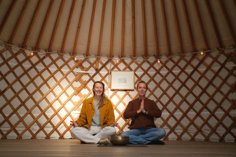 Kundalini activatie + soundhealing @ yurt
