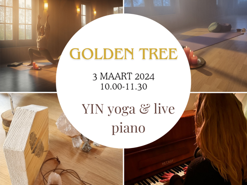 YIN yoga met live piano begeleiding