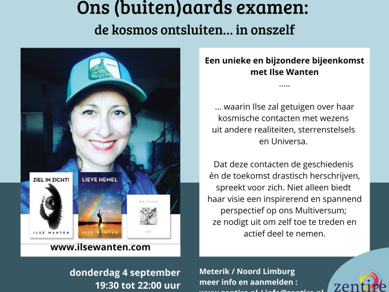 De kosmos ontsluiten… in onszelf met Ilse Wanten