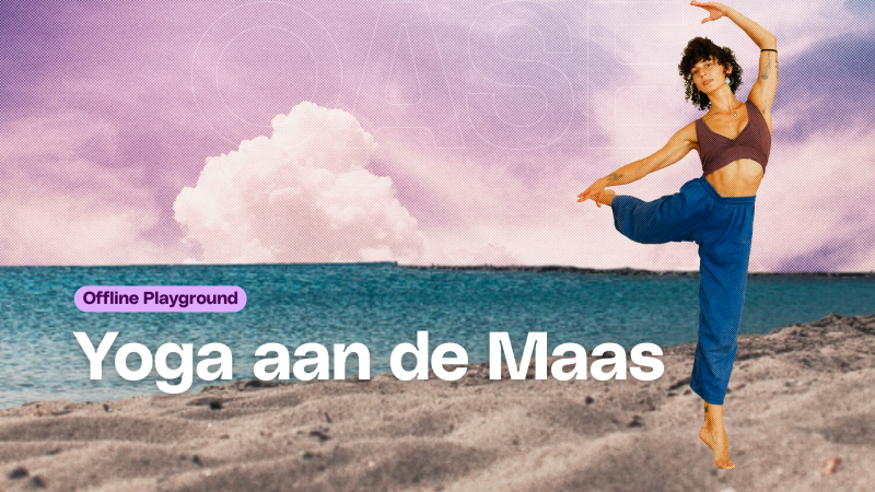 Yoga aan de Maas