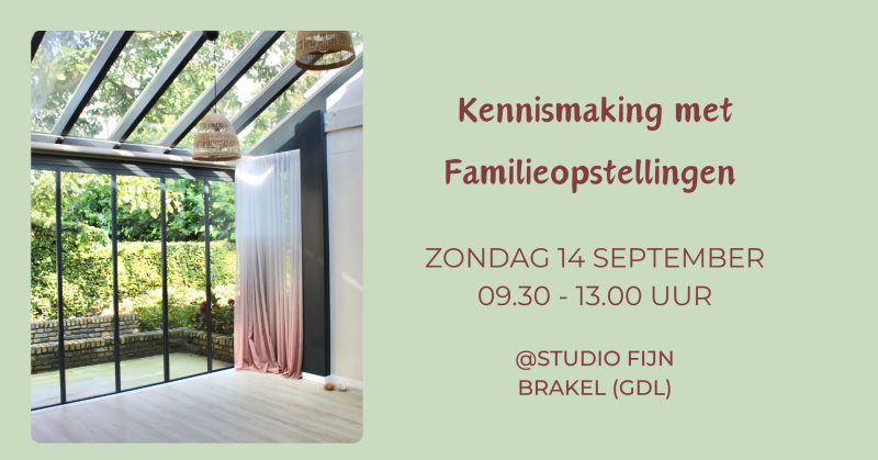 Kennismaking met familieopstellingen  - Familieopstellingen, Healing, Persoonlijke Ontwikkeling