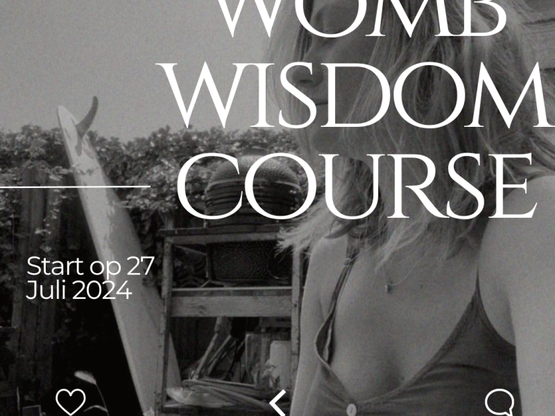 Womb Wisdom Course 4 Weekse onlive cursus - Santé, Nutrition, Rite de l’utérus