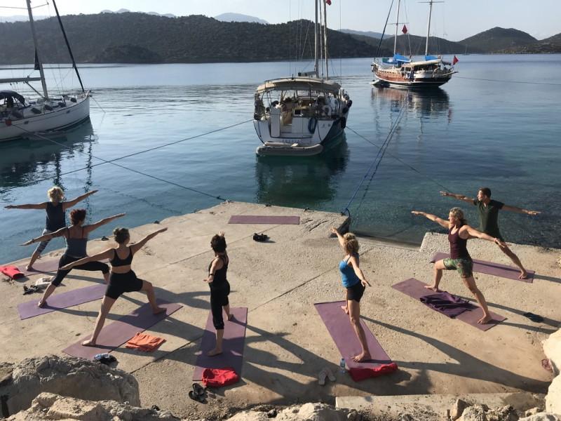 YOGACRUISE YOGAZEILWEEK MET ADEMWERK GRIEKENLAND