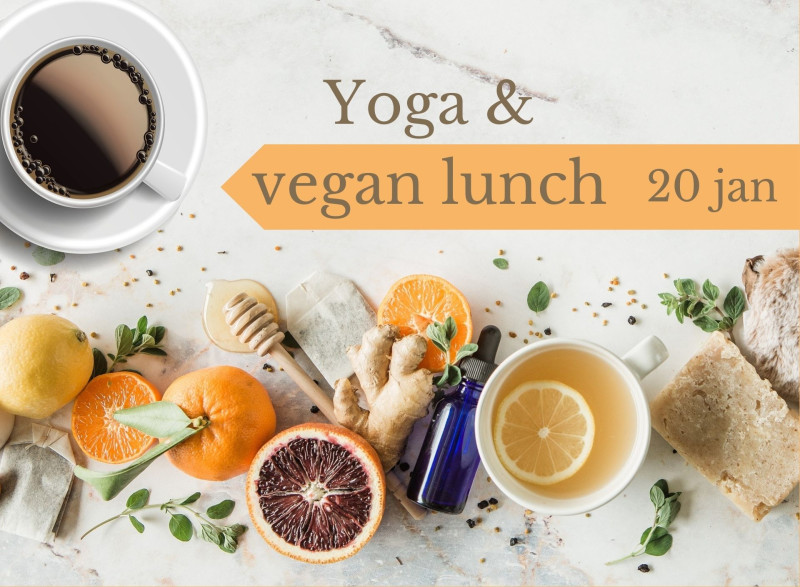Yoga & vegan lunch Rotterdam Noord