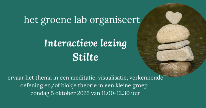interactieve lezing Stilte