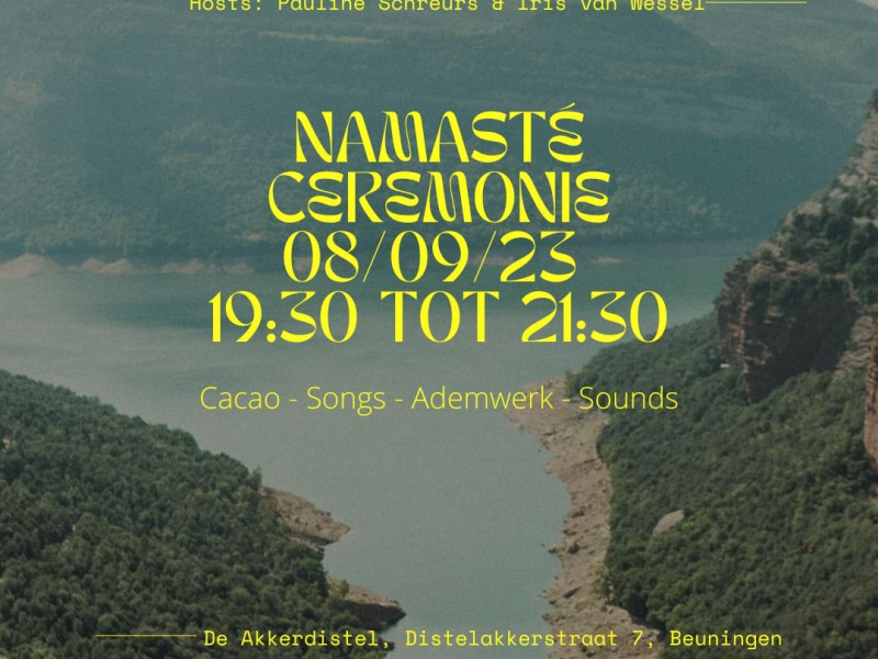 Namasté Cacao Ceremonie met Ademwerk en Soundhealing - Cacao ceremonie, Ademcirkel, Soundhealing