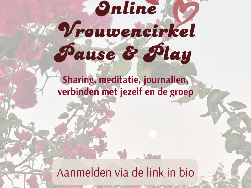 Online Vrouwencirkel Pause & Play