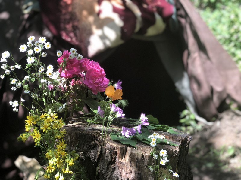 Zweethut ceremonie voor vrouwen