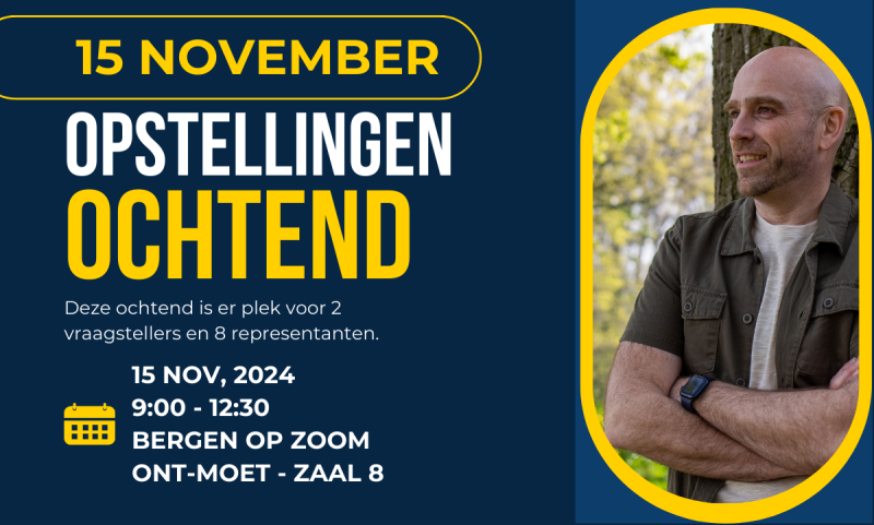 Familie opstellingen ochtend (november)