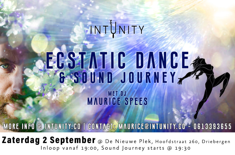 Ecstatic Dance & Sound Journey - DJ Maurice Spees @ De Nieuwe Plek - Ecstatic Dance