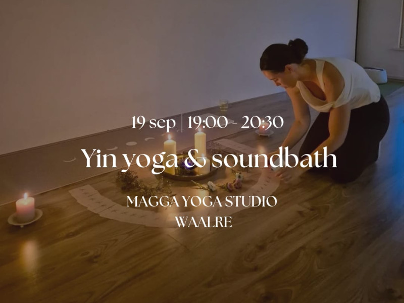 Yin yoga & soundbath