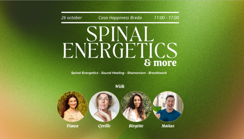 Spinal Energetics & More - Day Retreat  - Energiewerk, Ademwerk, Soundhealing