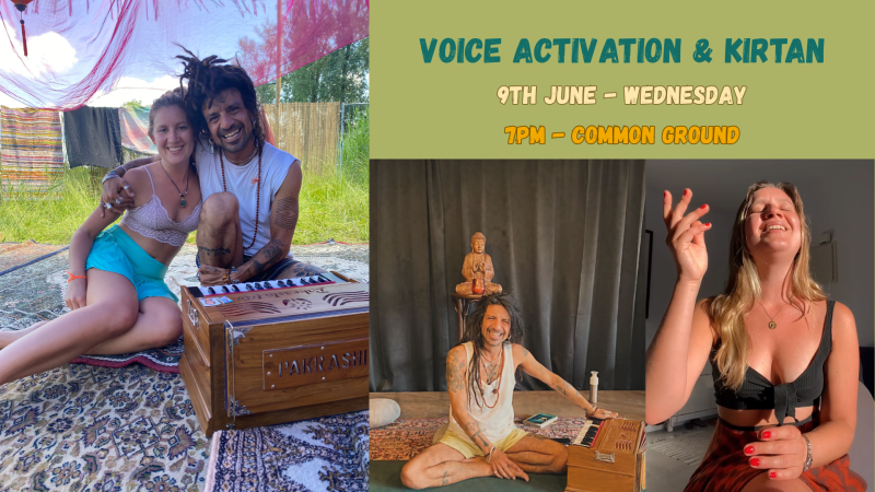 Voice Activation & Kirtan - Círculo de canto, Kirtan, Liberación de la voz
