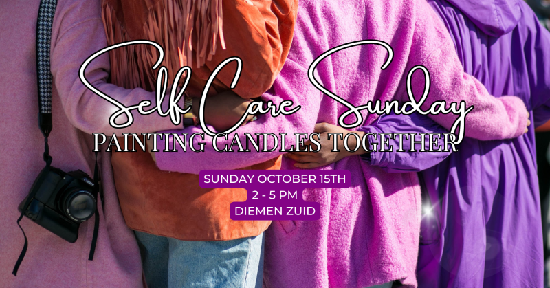 Self Care Sunday: painting candles - Creatividad, Conexión