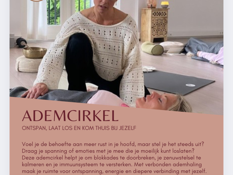 Ademcirkel: De power van bewust ademen.  - Ademcirkel, Vrouwencirkels, Ademwerk