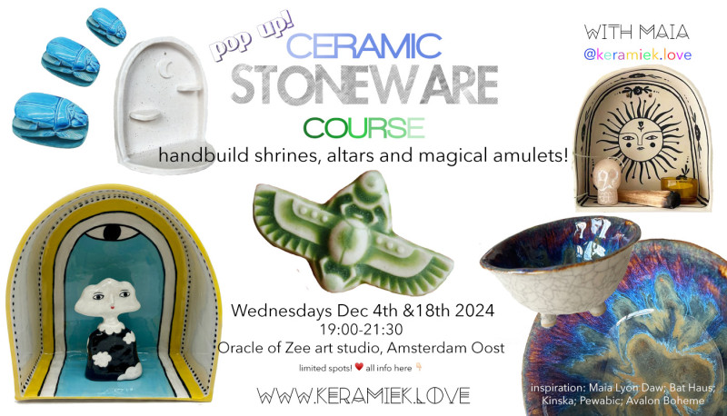 Ceramic STONEWARE Course at Keramiek Love - Creatividad, Ritual, Niño interior