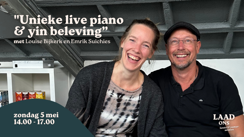 Laad Ons lente & zomer sessies - "Unieke live piano & yin beleving"