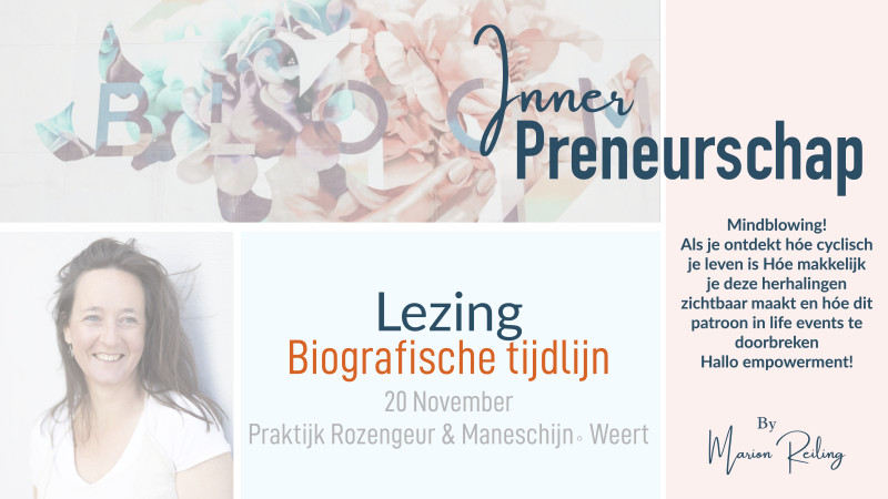 Lezing Biografische tijdlijn® Weert