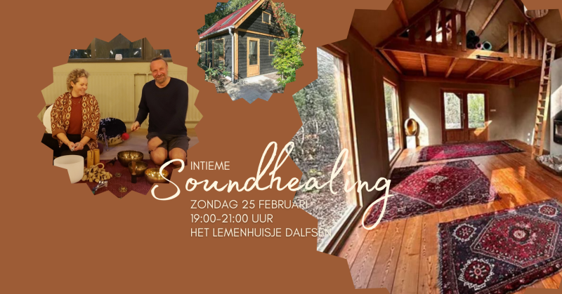 Intieme soundhealing in Het Lemenhuisje