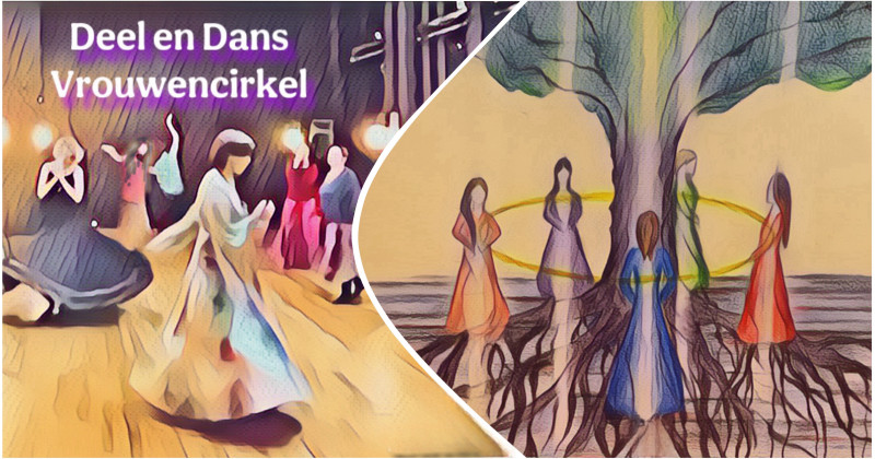 Deel en Dans Vrouwencirkel  - Vrouwencirkels, Bewustzijnsontwikkeling, Vrije Dans