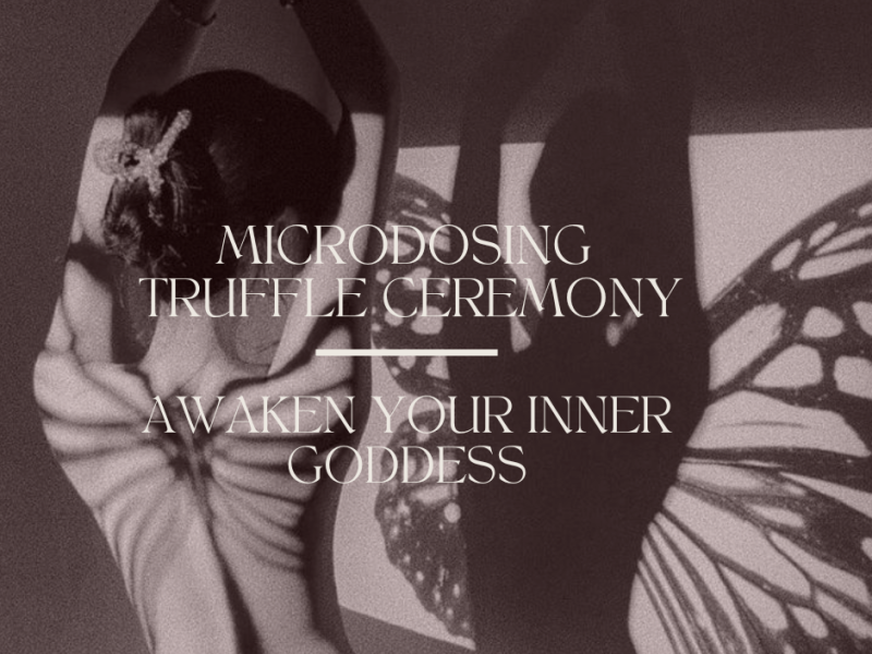 Microdosis truffelceremonie met Reiki - Awaken your inner Goddess