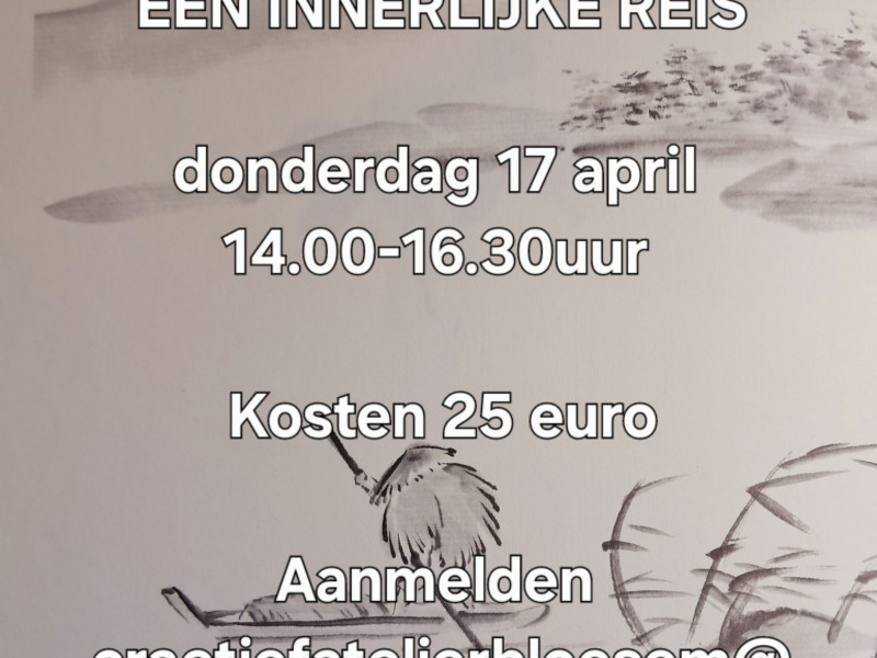 Een Innerlijke REIS, intuïtief Schilderen-workshop