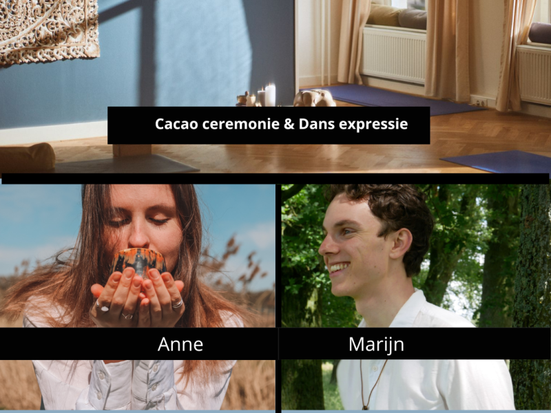 Cacao ceremonie & Dans expressie