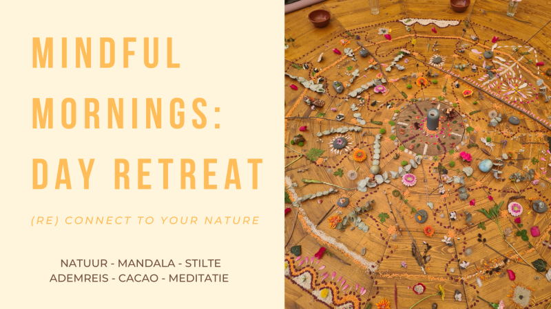 Mindful Mornings - XL - Natuur, Ademcirkel, Mindfulness