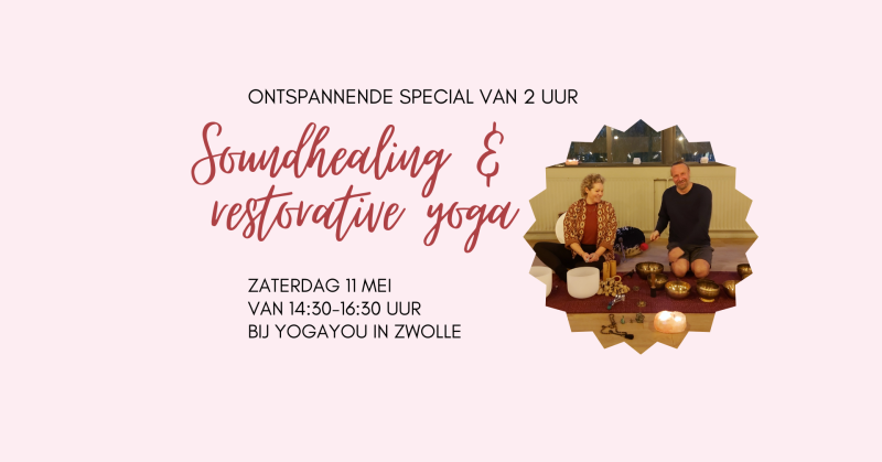 Klankschalen & restorative yoga