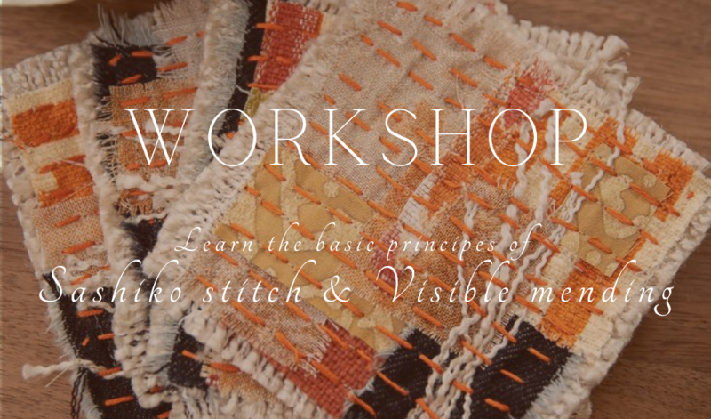 Japanese Textile Arts | Sashiko | Creatively connect with Nature - Creativiteit, Natuur, Overige Workshops