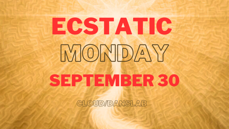 Ecstatic Monday 30th September with POLARNY - Ecstatic Dance, Contact Improvisatie, Conscious Dance