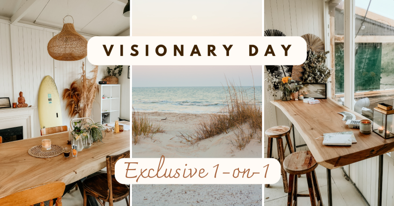 Visionary Day ✺ 1:1 Retreat - datum in overleg