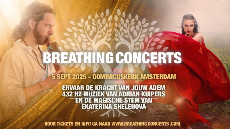 Breathing Concert met Ekaterina Shelehova en Adrian Kuipers