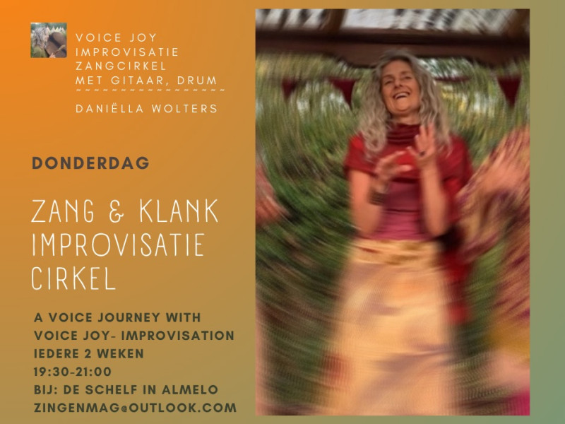 Improvisatie Zang & Klank cirkel Voice Joy