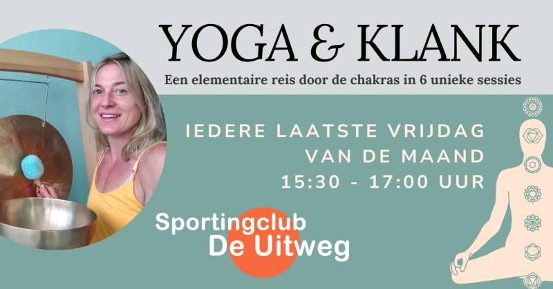 Yoga & Klank - een elementaire reis door de chakras - Yoga, Klankschalen, Klankreis