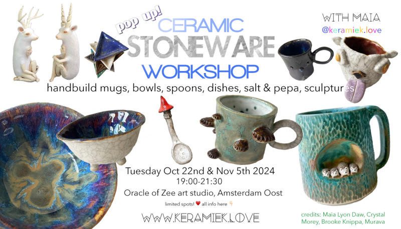 Ceramic STONEWARE Workshop at Keramiek Love - Creatividad, Curso, Otros talleres