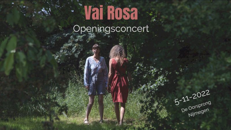 Openingsconcert VAI ROSA - Live muziek, Concert, Optreden