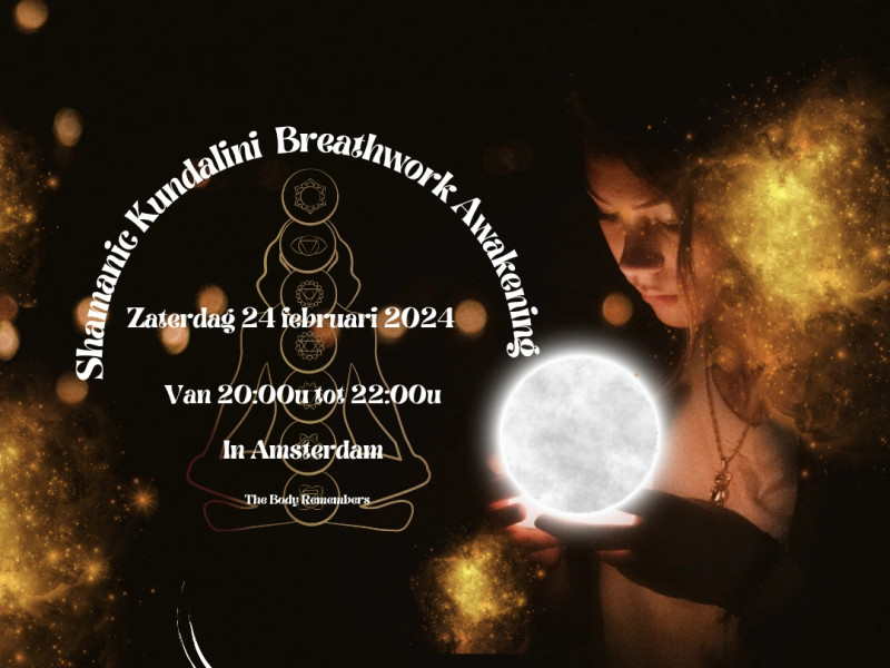 Shamanic Kundalini Breathwork Awakening samen met de volle maan - Ademcirkel, Energiewerk, Kundalini