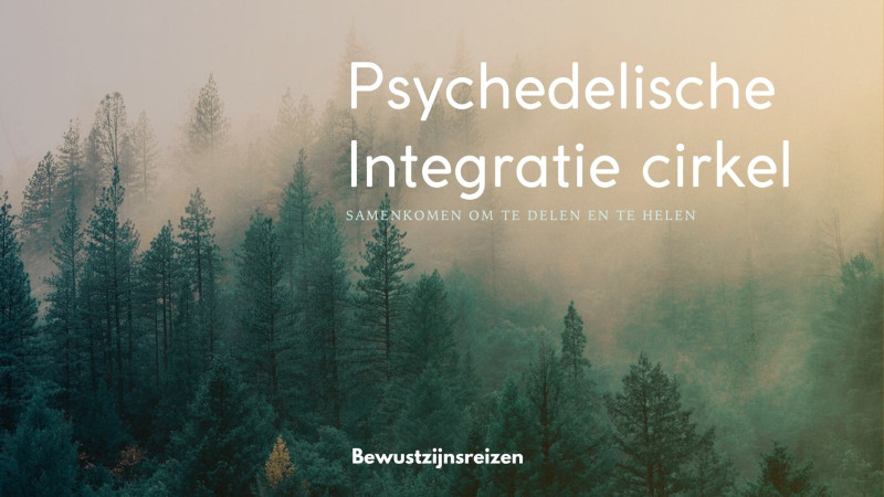 Psychedelische integratie cirkel ~ Thema: Cirkel van het leven